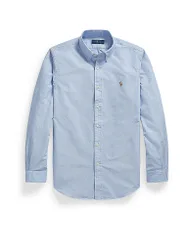 POLO Hemd Custom Fit hellblau S herren