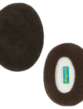 Suede Ear Warmers - brown - Female - Earbags - FashionsVida
