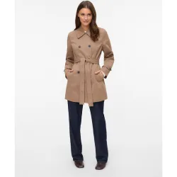 Gabardina 3-4 con cinturón mujer