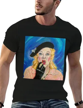 Jane at the Mirror T-Shirt Big Size Loose Fit Tee Shirt - Aliexpress - FashionsVida
