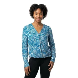 Blusa A Maniche Lunghe 2101111 Medium Blue S