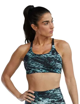 Top De Sport Joule Elite Dual Strap Aquifier Black / Green L - TYR - FashionsVida