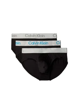 Boxers Lv00nb4122 3 Unités Black Body W / Moon Mist Logo / Black S - Calvin Klein - FashionsVida