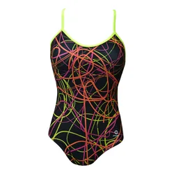 Ras Fluor Swimsuit Black 38 Women