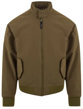 Mens Active Army Green Shell Jacket - Size Medium - Aquascutum - FashionsVida