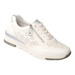 Komfort-Sneaker mit Leder „Isabelle“ weiss 40 Damen