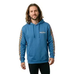 Bad Bass Royal Hoodie Blue M Men