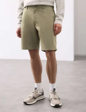 Regular Fit Super Lightweight Chino Shorts Light Olive male - Autograph - FashionsVida