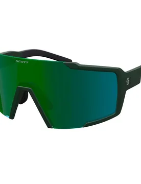 Occhiali Da Sole Shield Kaki Green - Scott - FashionsVida
