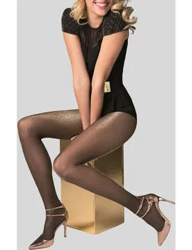 Panties de mujer fantasía con efecto lurex y acabado luminoso - Platino - FashionsVida