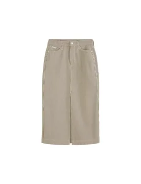 Denim Skirts, Maxi Length, Column S female - 28 - FashionsVida