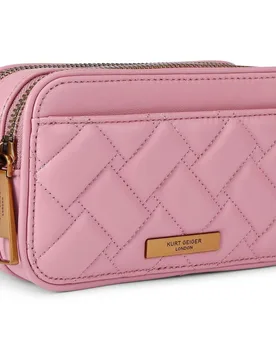 Bandolera de mujer de ante con asa regulable - Kurt Geiger - FashionsVida
