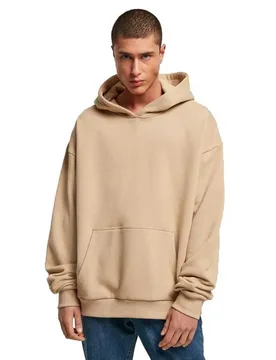 Felpa Con Cappuccio By162 Union Beige XL - Build Your Brand - FashionsVida