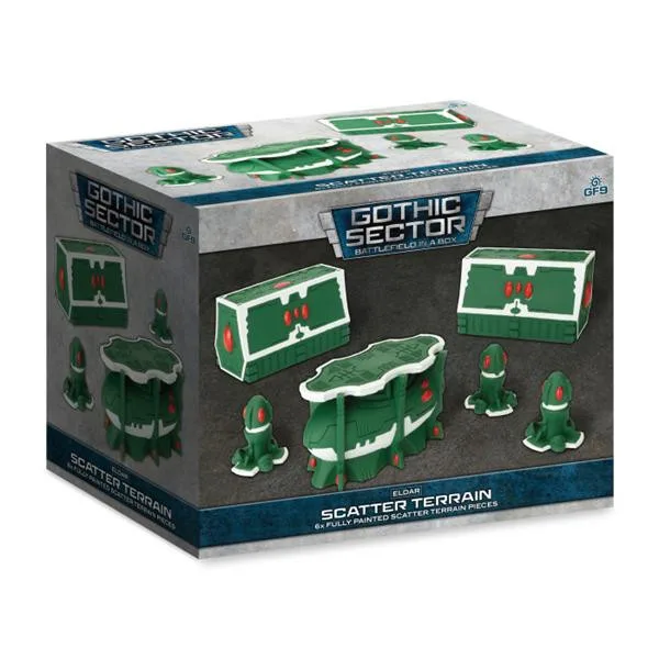 Battlefield in a Box - Gothic Sector: Eldar Scatter Terrain (x6) - Gale Force Nine - FashionsVida