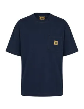 Camiseta Hombre Azul noche M Hombre - Carhartt - FashionsVida