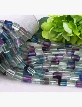 X14mm Natural stone Colorful Fluorite Faceted Oval Loose Bead 15.5" - Aliexpress - FashionsVida