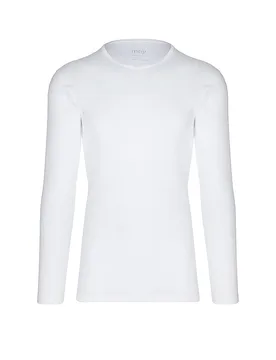 Langarmshirt weiss weiss XL Herren - Mey - FashionsVida