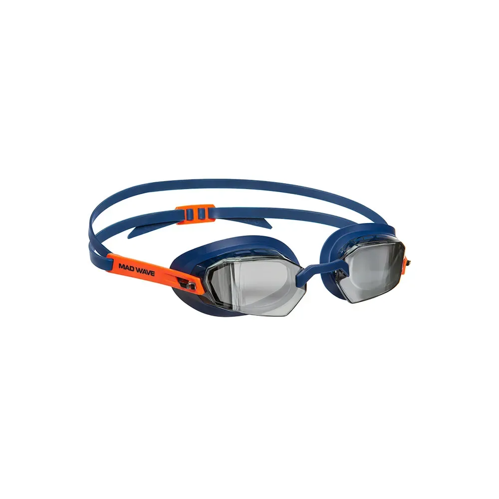 Edge Racing Mirror Swimming Goggles Navy One Size Men,Women - Mad Wave - FashionsVida