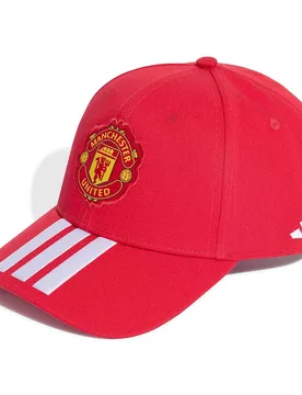 Casquette Manchester United Home Baseball Mufc Red / White 54 cm Homme - Adidas - FashionsVida