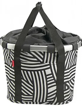 Borsa Portapacchi Zebra Klickfix 15l Black / White - Rixen & Kaul - FashionsVida