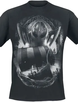 T-Shirt - Nagalfar II - S bis 5XL - für Männer - Größe XL - schwarz - Männer - male - Toxic Angel - FashionsVida