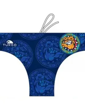 Happy Bulldog Force Swimming Brief Navy 5-6 Years Boys - TURBO - FashionsVida