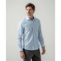 Camisa clásica de hombre estampado gallo