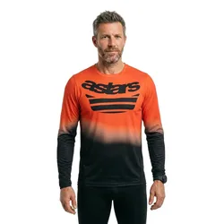 Bicycle Maglia Da Enduro A Maniche Lunghe A-dura Astars 2.0 Orange / Black