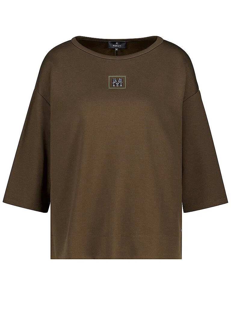 MONARI T-Shirt olive 42 damen - monari - FashionsVida