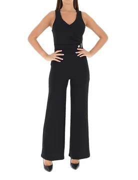 Jumpsuit smanicata NERO XS - Rinascimento - FashionsVida