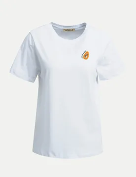 Regular-Fit T-Shirt mit Print Weiß M - Smith & Soul - FashionsVida