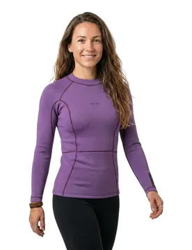 T-shirt Thermique à Manches Longues Lunar Sunset Purple M - Mystic - FashionsVida