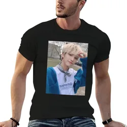 ATEEZ Seonghwa Selca 1 T-Shirt Summer Print Short Sleeve Tee
