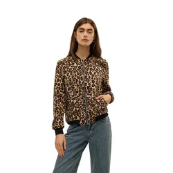 Giacca Bomber Coco Aop Tigers Eye / Verena Leo XS