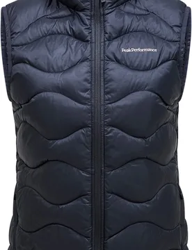 Doudoune sans manches légère et compressible - W Helium Down Vest Black - Taille S - Noir - Peak Performance - FashionsVida