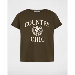Camiseta de mujer con manga corta