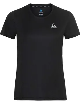 Maglietta A Maniche Corte Essential Flyer Black XS - Odlo - FashionsVida