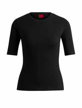 Hugo T-Shirt DARNELIA noir XL - Hugo Boss - FashionsVida