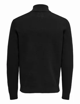 ONPHIL REG 12 TRUC HALF ZIP KNIT male - S - FashionsVida
