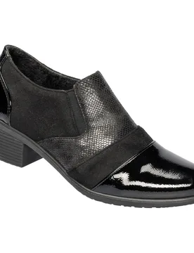 Übergangs-Damenschuh „Dana“ schwarz 41 Damen - wonderwalk - FashionsVida