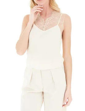 Top con pizzo BURRO 42 - Patrizia pepe - FashionsVida