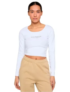 Haut à Manches Longues Jette Bright White S - Rocawear - FashionsVida