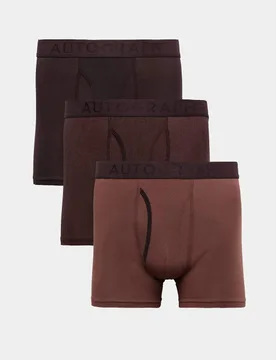 Pk Supima Cotton Modal Stretch Trunks Burgundy Mix male - Autograph - FashionsVida