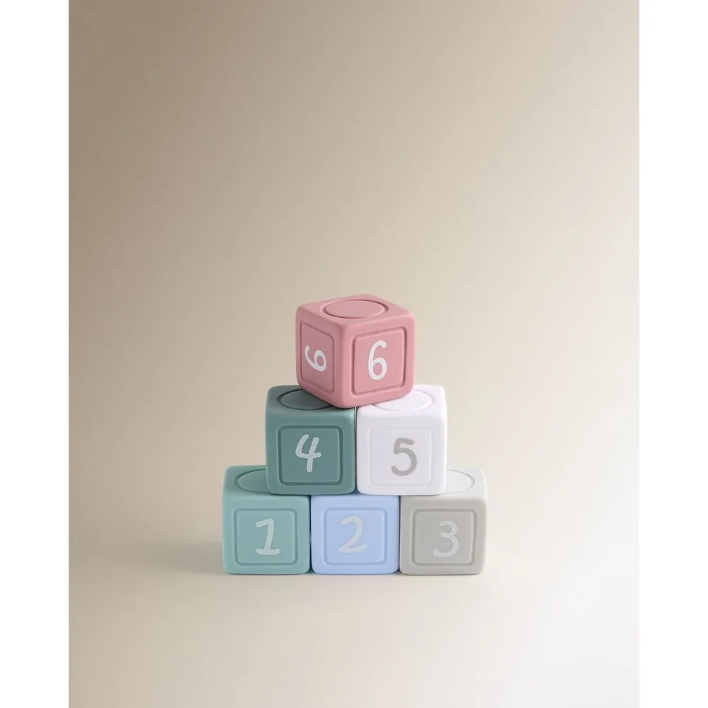 Juguete de baño Cubos de juego - Cotton Juice Baby Home - FashionsVida