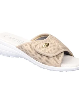 Damen-Pantolette „La Spezia“ beige 40 Damen - walzvital - FashionsVida
