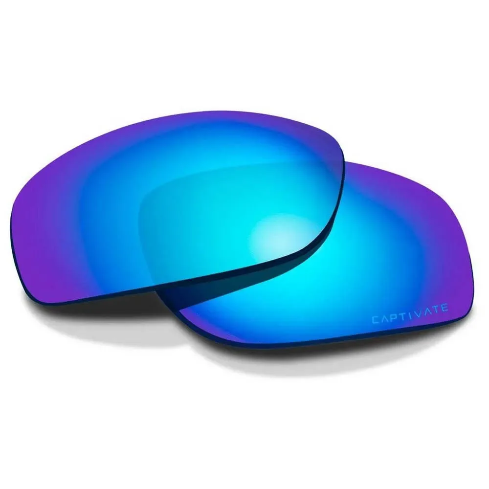 Prime Polarized Sunglasses Lenses Blue Mirror / Grey One Size Men,Women - Wiley X - FashionsVida