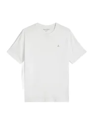 Marc O' Polo Shirt mit Logo Print Weiß M