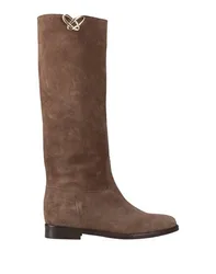 Stiefel Damen Maulwurfsgrau 40 Damen