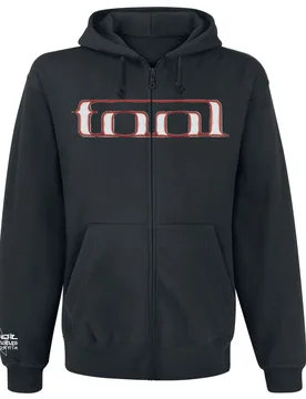 Kapuzenjacke - Grid Skull - S - für Männer - Größe S - schwarz - Lizenziertes Merchandise! - Männer - male - Tool - FashionsVida