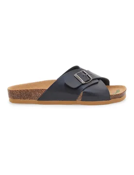 Ciabatte Nere Con Fascia Plantare Naturform Made In Italy 26414 38 - BIO UP - FashionsVida